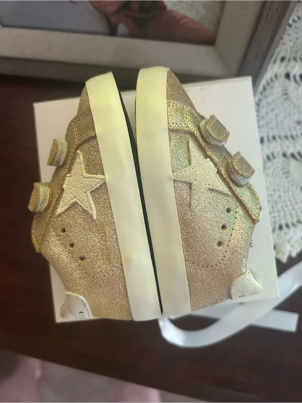 Golden Goose kids size 21 sneaker